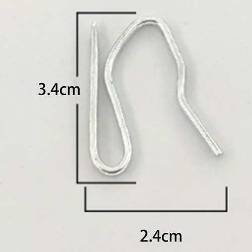 Sleek metal pin hook curtain - sleek,