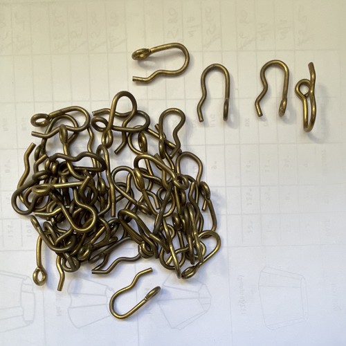48x brass plated sew - plated,