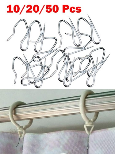 Metal curtain hooks home - metal,