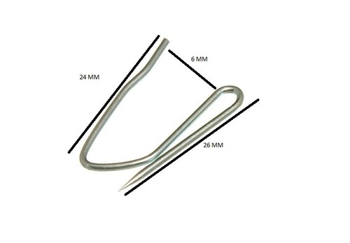 Curtain tape pinch - pinch, french