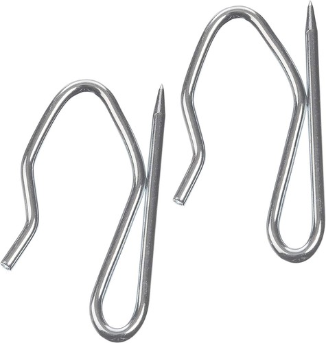 Curtain hooks metal pin pinch - curtain,
