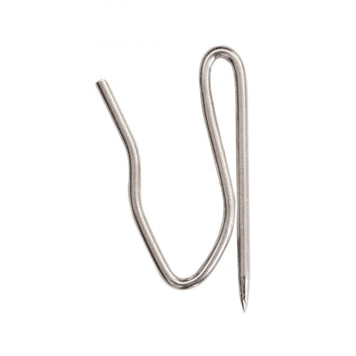 Metal curtain pin hooks strong - metal,